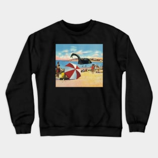 dino at sea Crewneck Sweatshirt